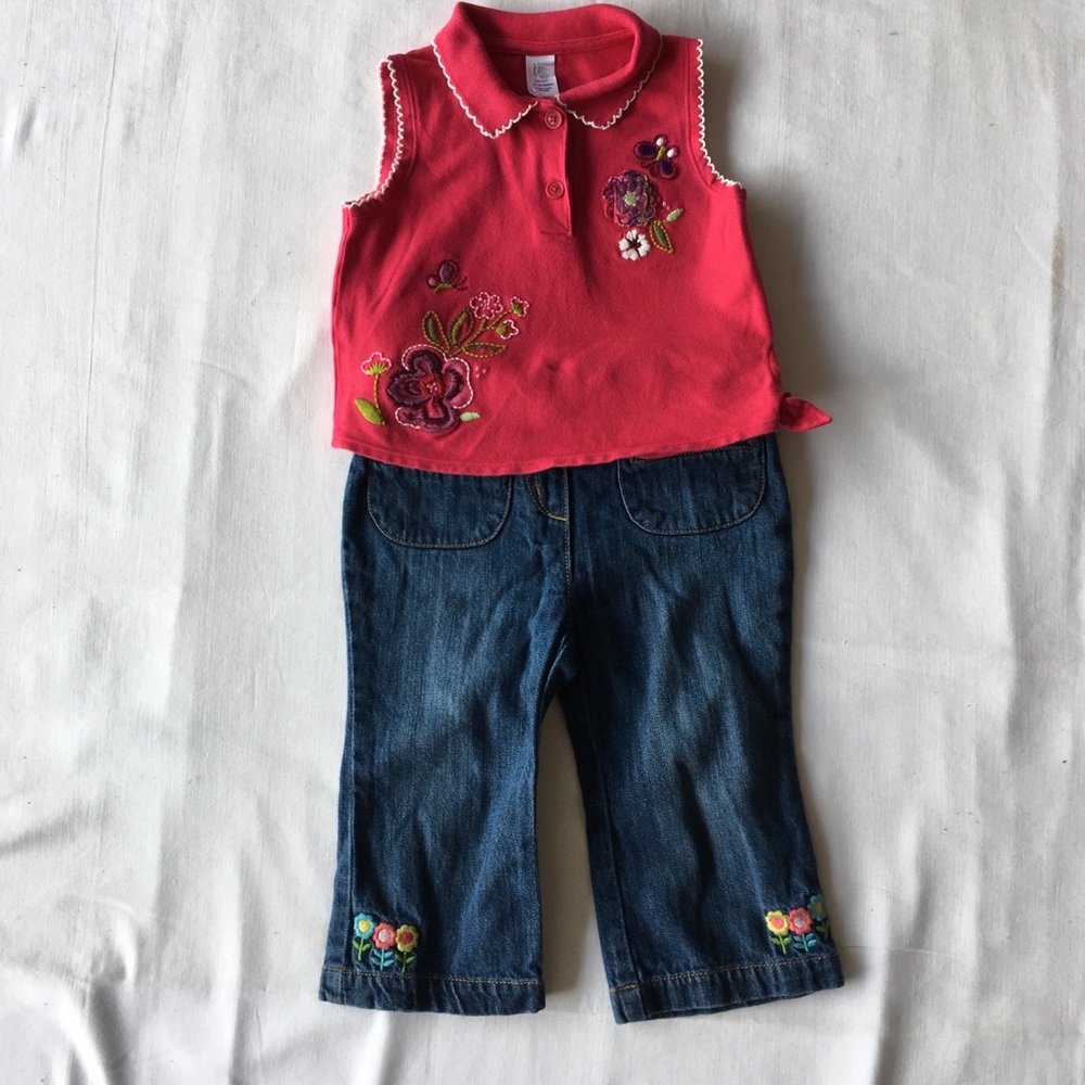 Two piece girls outfit